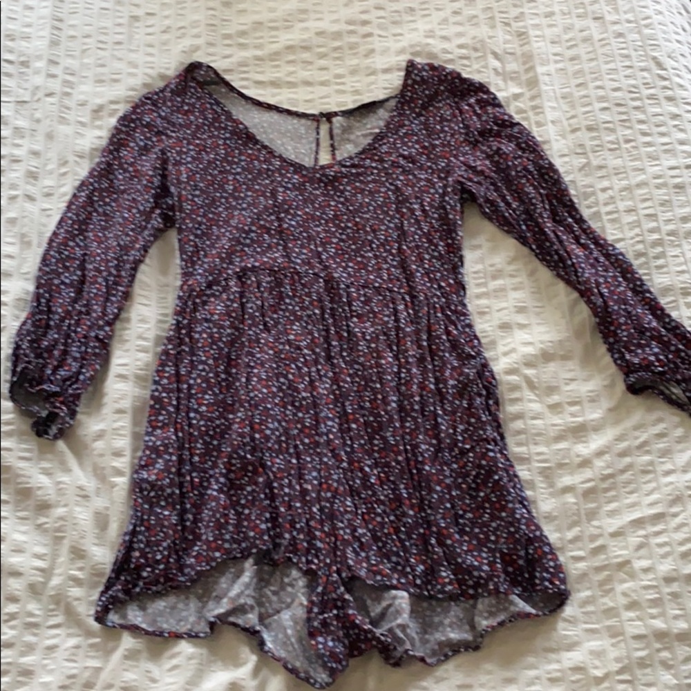 Purple romper